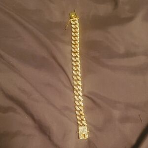 Gold-Tone Chain Bracelet